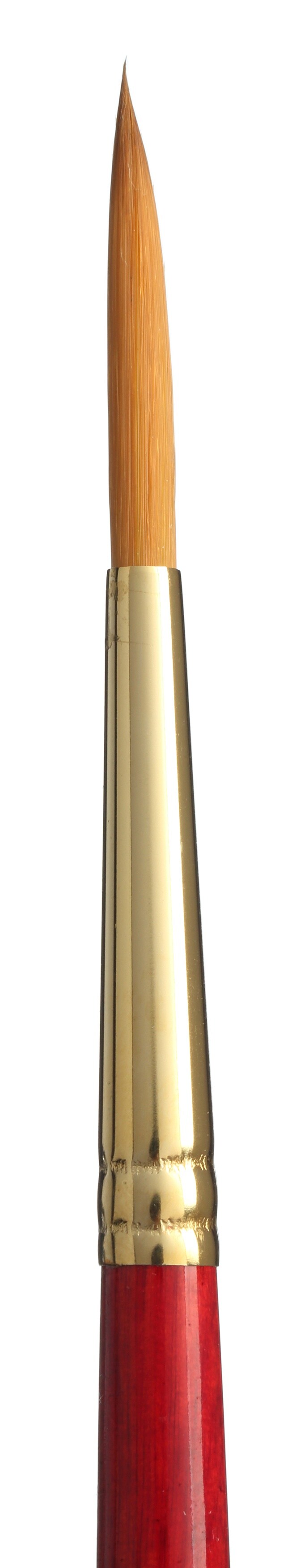 Princeton Series 4050 Heritage Synthetic Sable Brush-Short Handle Liner Size 6