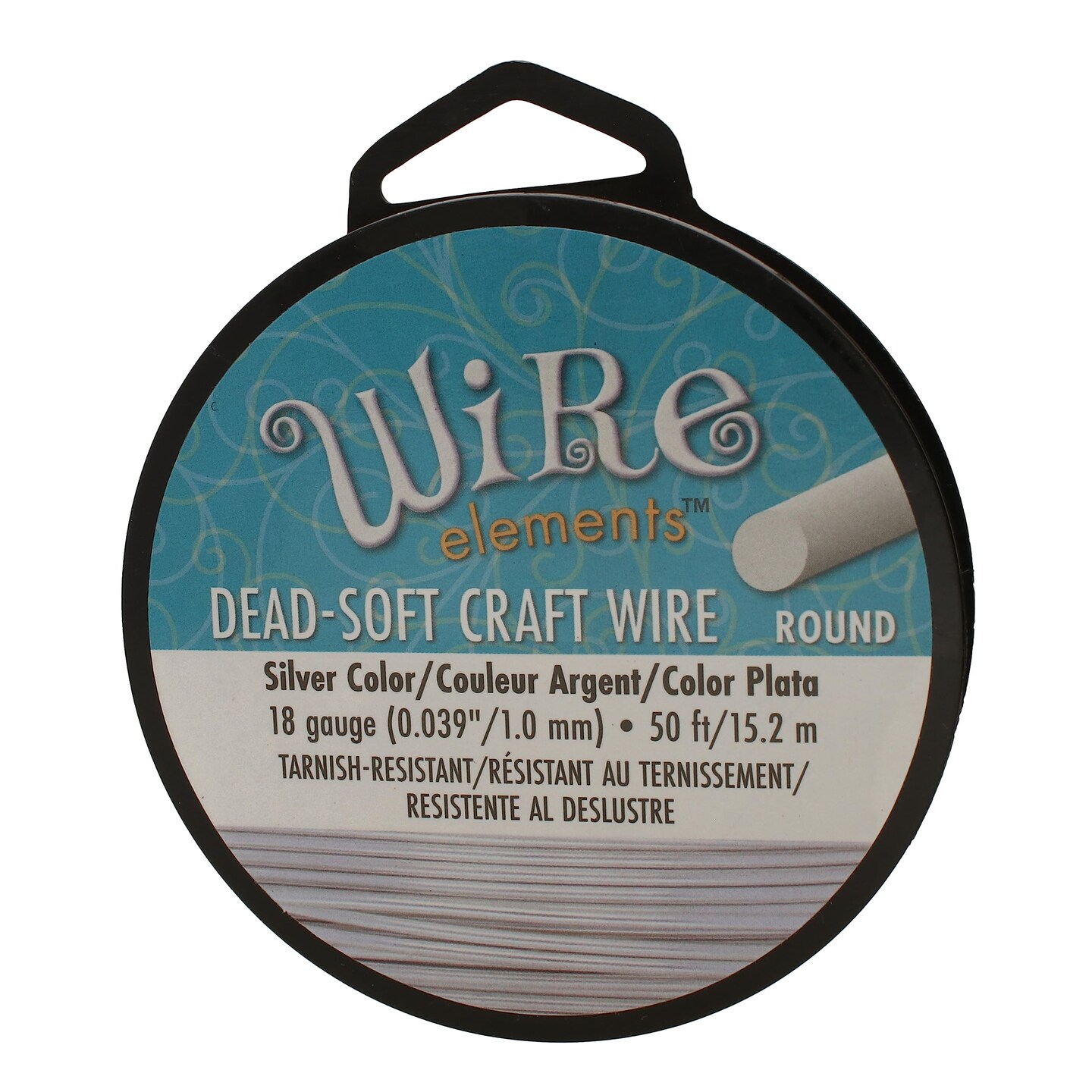 The Beadsmith Wire Elements Craft Wire – Tarnish Resistant, Soft Temper, Round