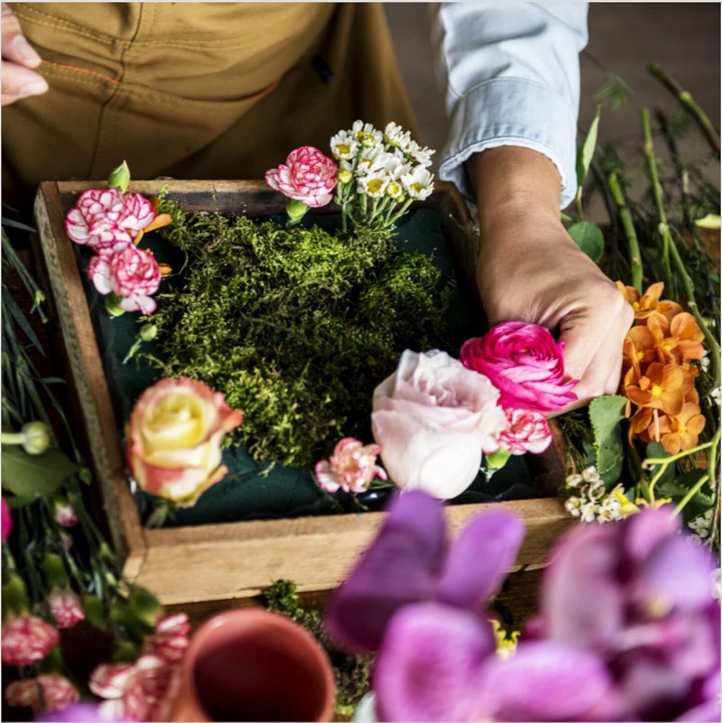 5PCS Wet Floral Foam Bricks,Florist Green Blocks Supplies for Flower Arrangement DIY Craft