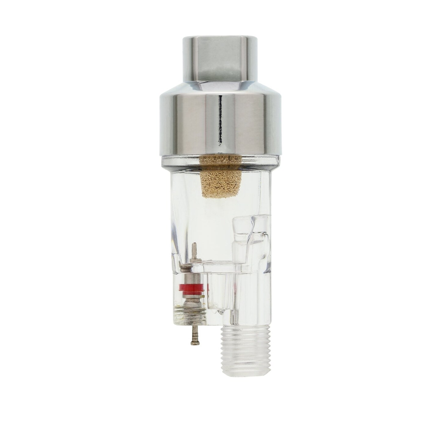 Premium Airbrush In-Line Mini Air Filter and Water Trap (Connects directly onto airbrushes and hoses with 1/8&#x22; threads)