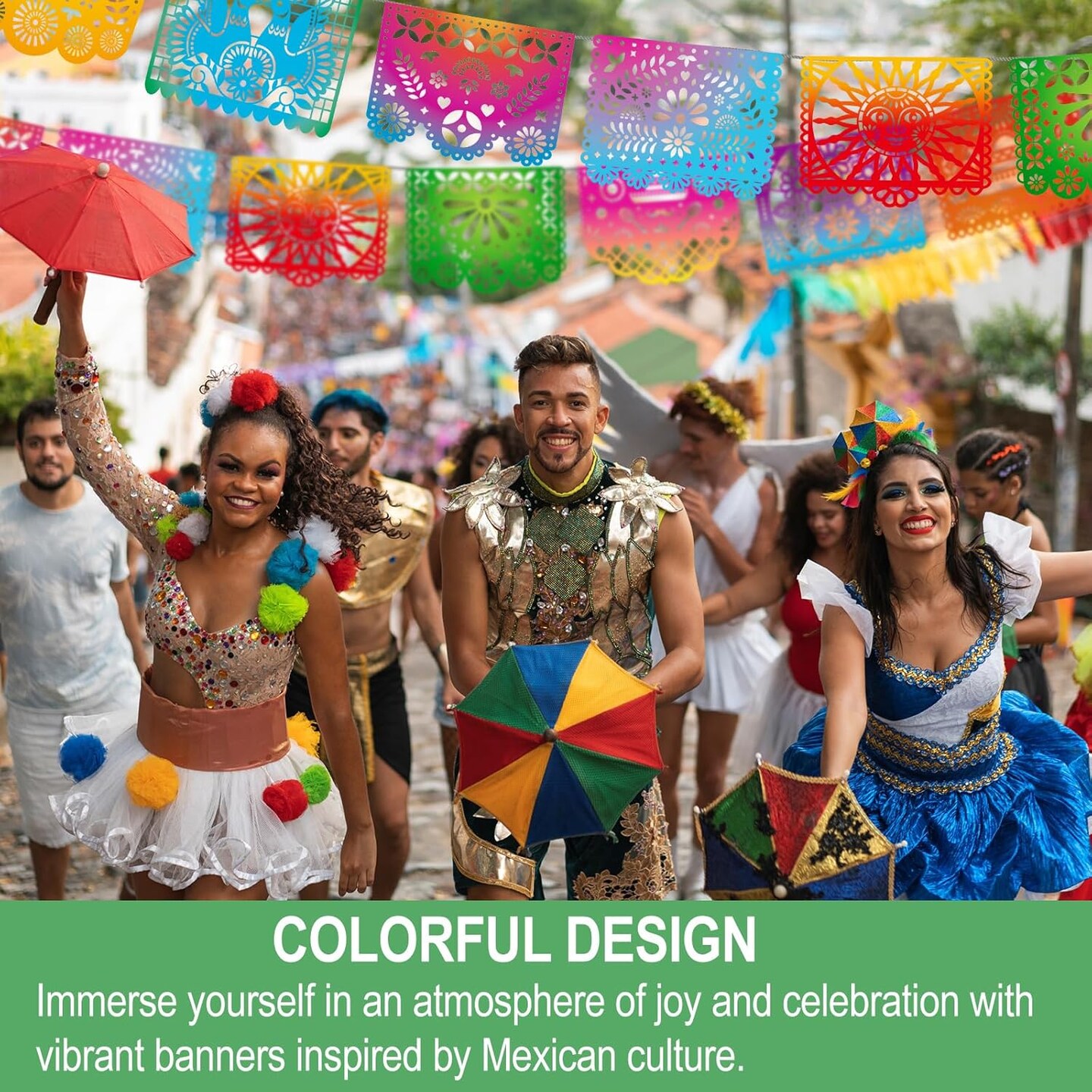 Mexican Party Banners, Papel Picado Banner - Cinco de Mayo, Fiesta Party Decorations