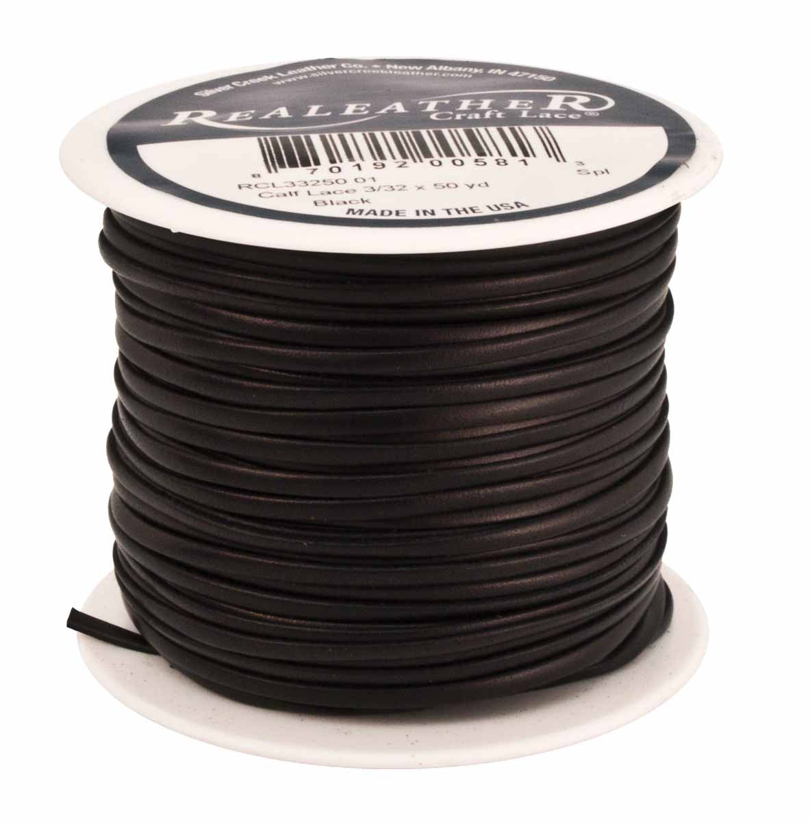 Calf Lace 3/32&#x22; x 50 Yards (AR-297-C332x50xxx)