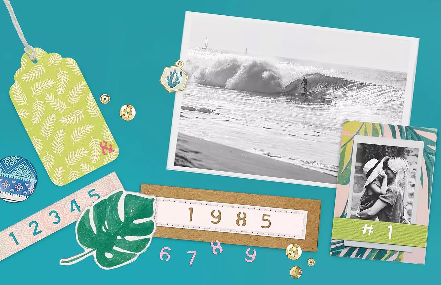 We R Memory Keepers Numbers &#x26; Symbols Punch Set (13 Pieces)- 660516 by American Crafts