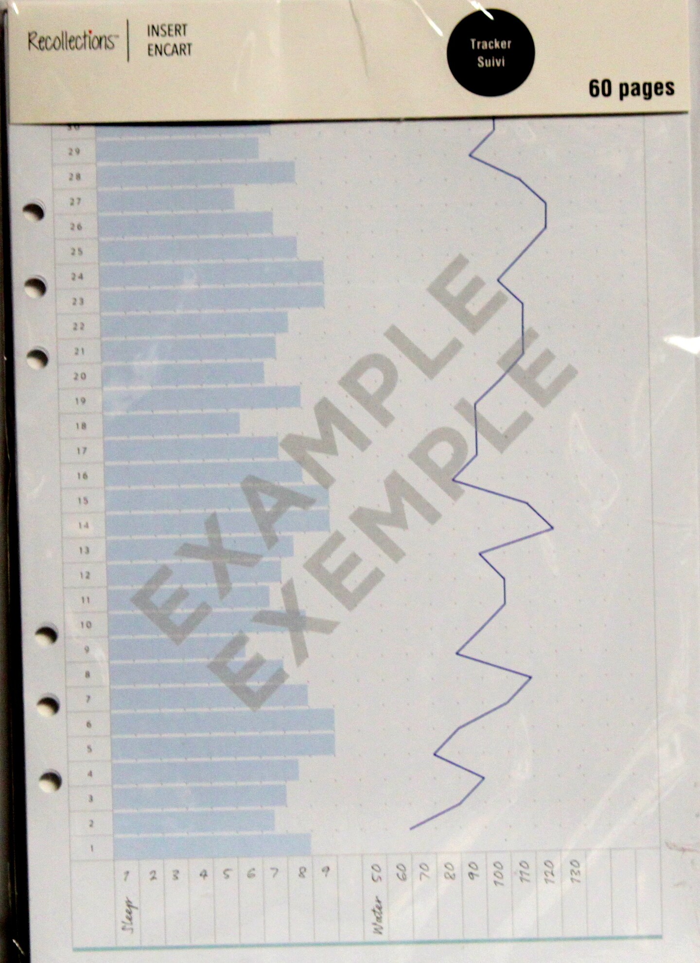 Recollections Journal Insert Tracker Pages