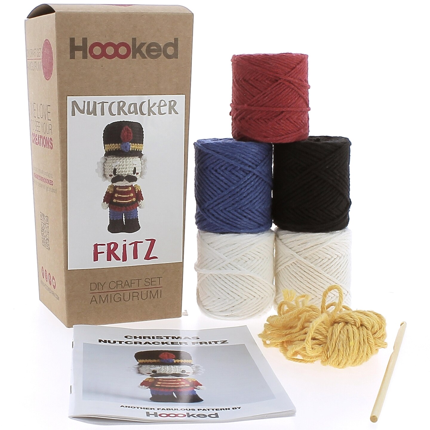 DIY Crochet Kit by Hoooked  Nutcracker Fritz PAK367