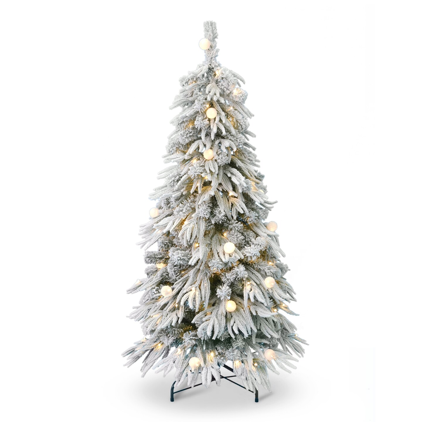 Christmas Frosted Acadia Slim Tree