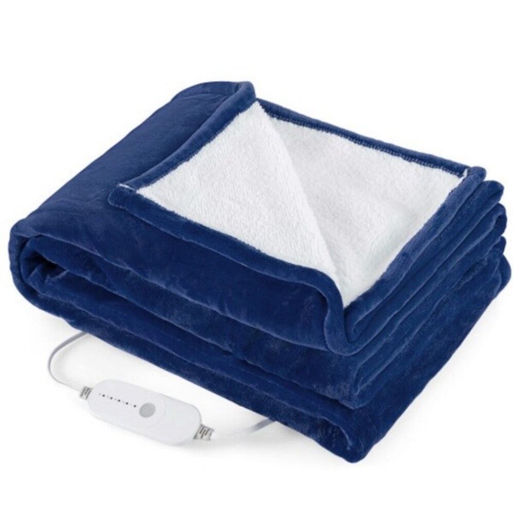 Heated Blanket Electric Throw with 5 Heating Levels