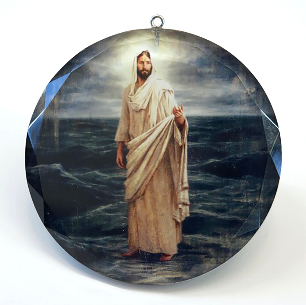 6 Pack Glass Christ Ornaments, Jesus Christ Nativity Ornaments, Religious Ornaments, Christmas Tree Ornaments, Baby Jesus product 4