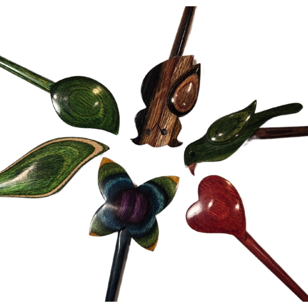 My Two Ladies | Shawl Pin Set | 6 Pieces | w/custom case