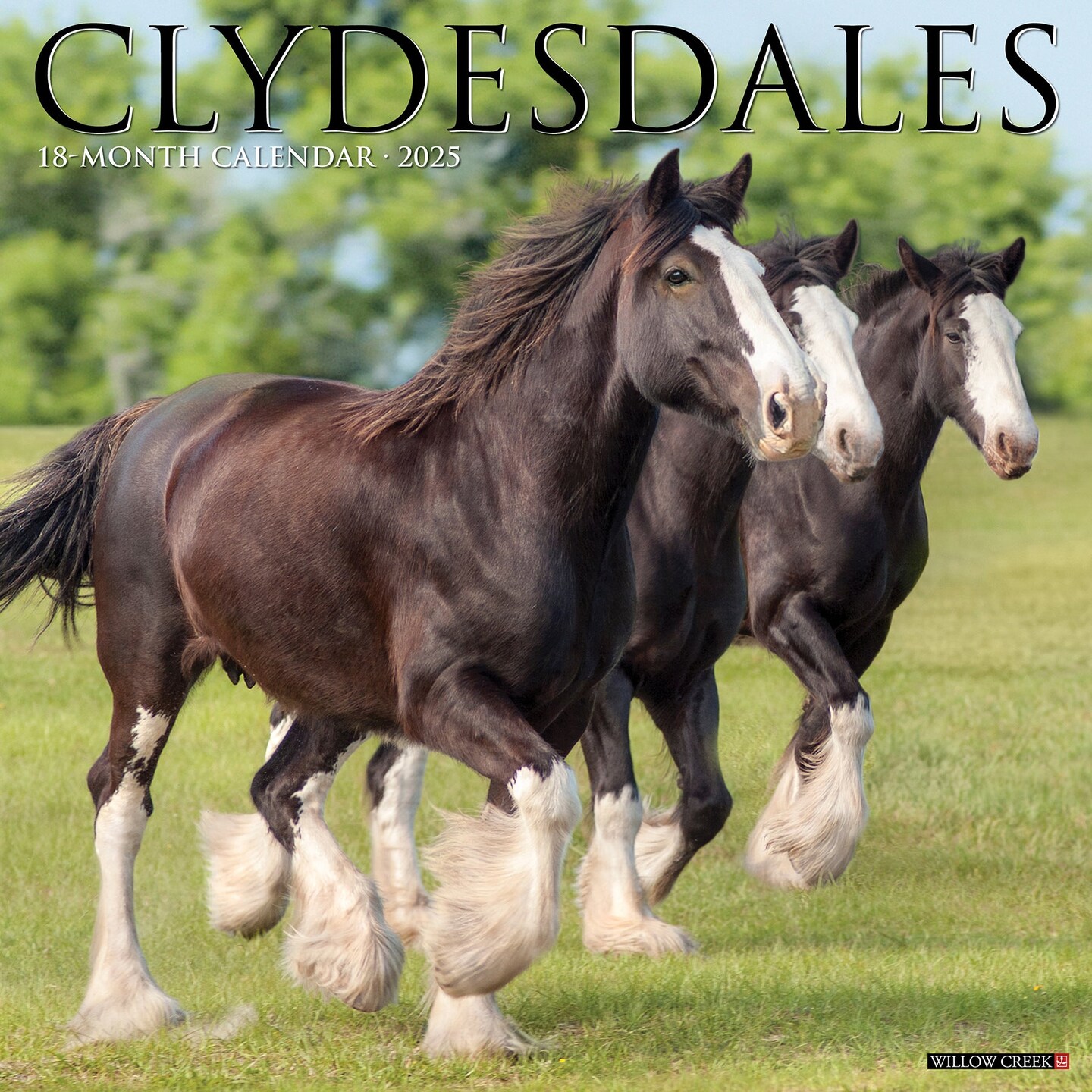 Clydesdales 2025 Wall Calendar