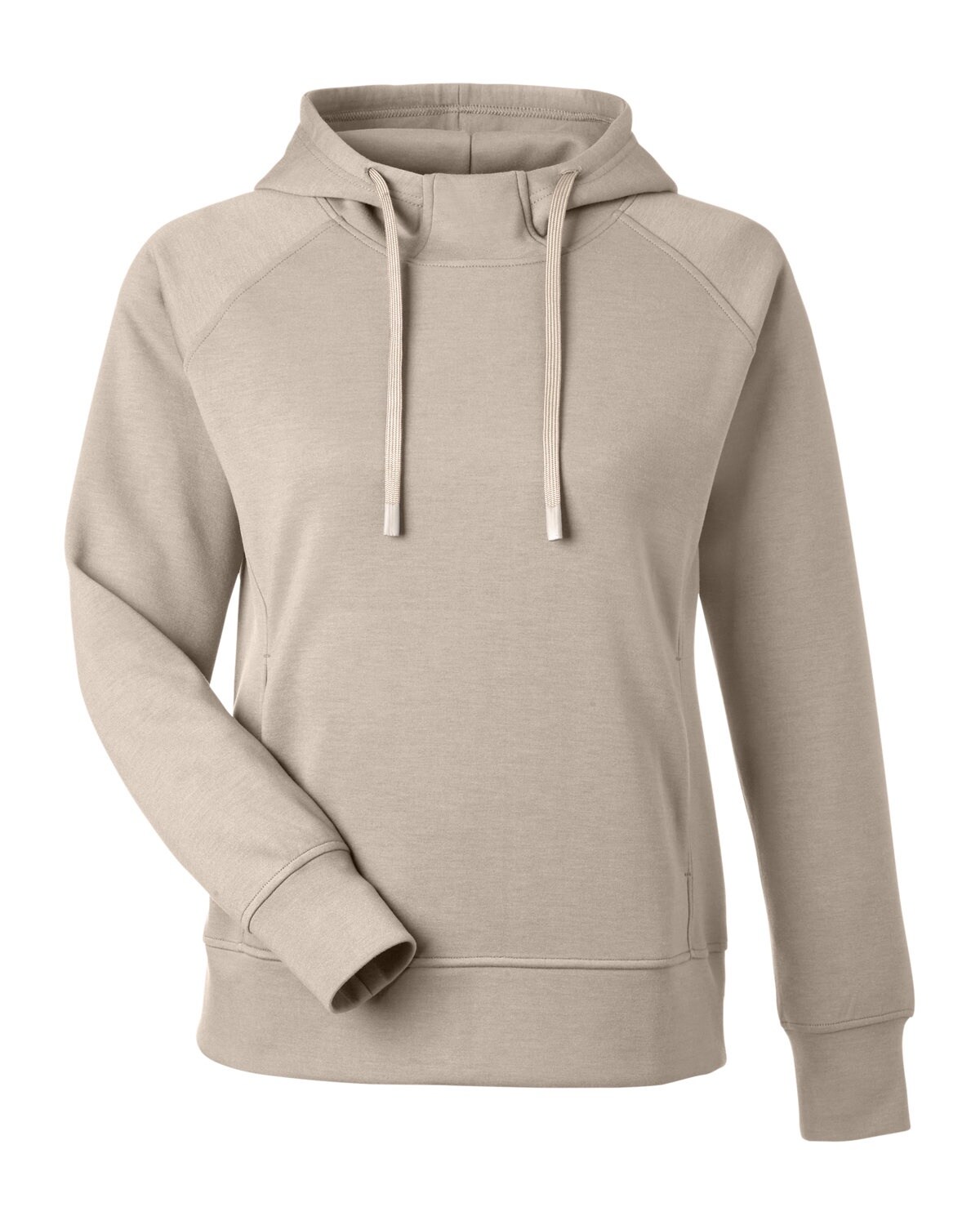 J America® Ladies Apex Fleece Hooded Sweatshirt, Size: L, Color