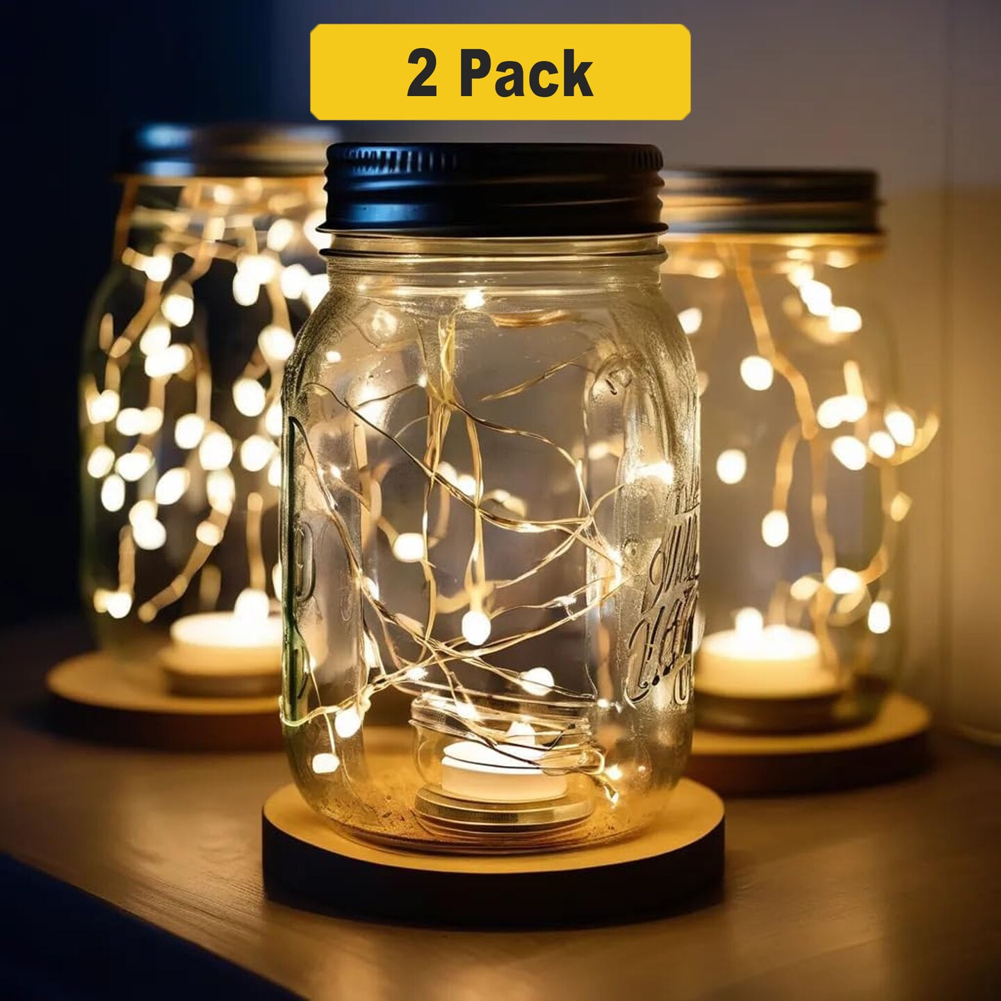 100 LED Battery Remote Operated String Lights For Christmas