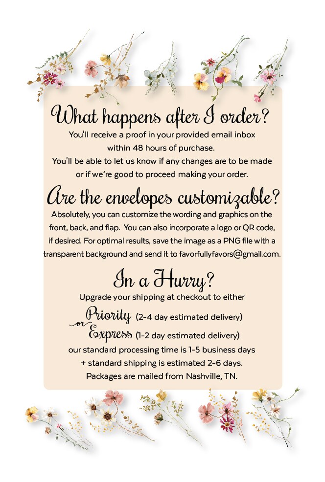 Personalized Baby Shower Seed Packet Favor, Custom Baby in Bloom Theme, Rustic Shower Keepsake, Set of 25 product 3