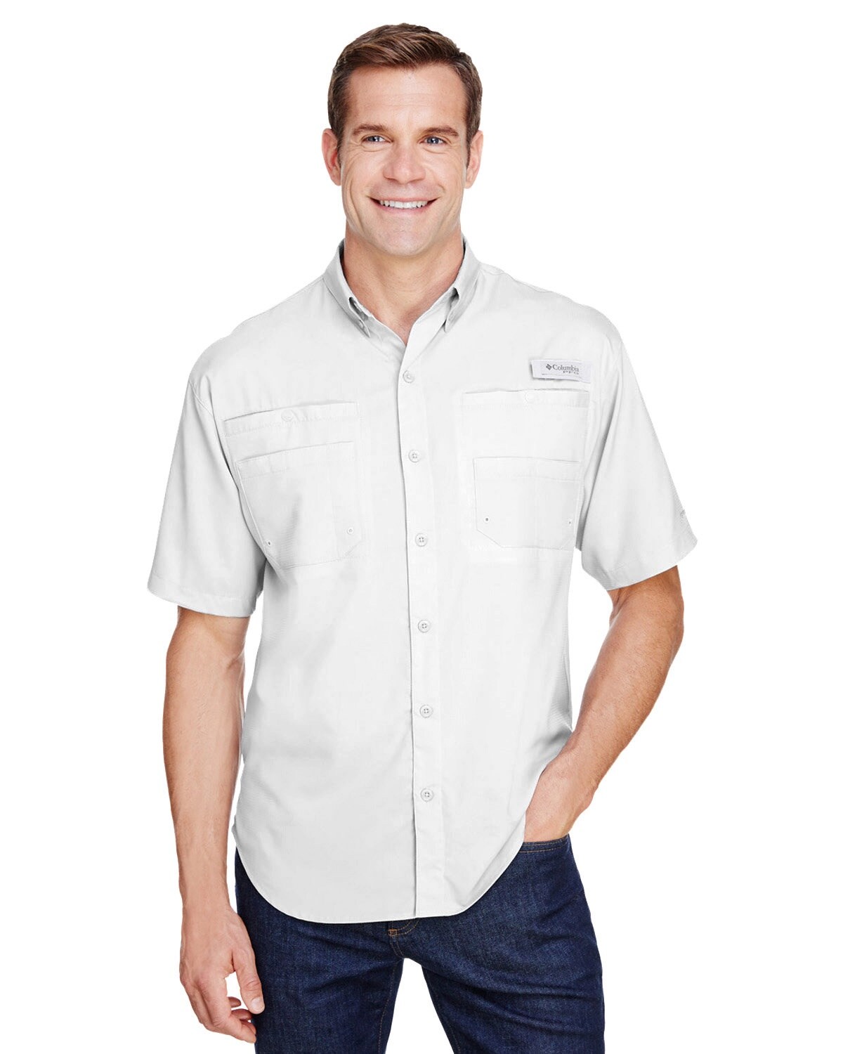 Columbia&#xAE;Mens Tamiami Short-Sleeve Shirt