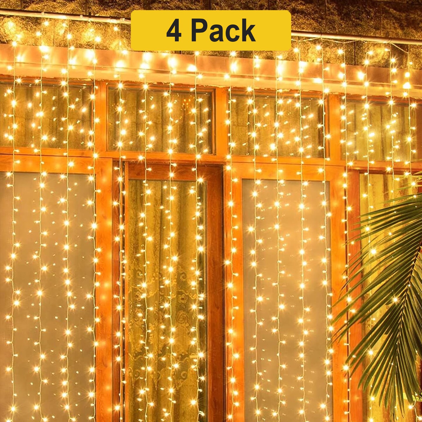 Illuminate Your Christmas with 200 LED Curtain Light