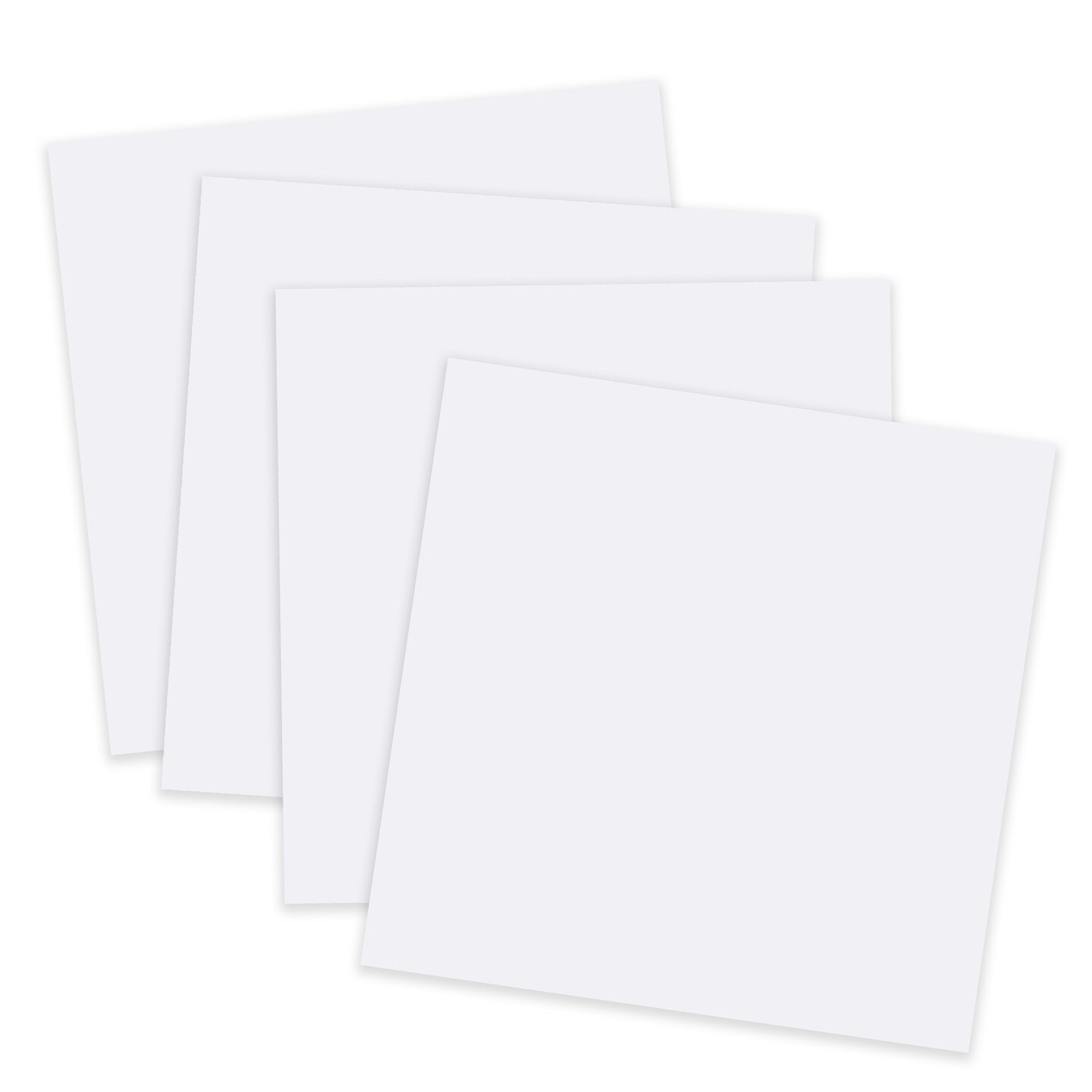 JPPlus Craft Plastic Plastic Craft Sheets for Laser Cutter, &#x26; Engraver Use- 4 Pack