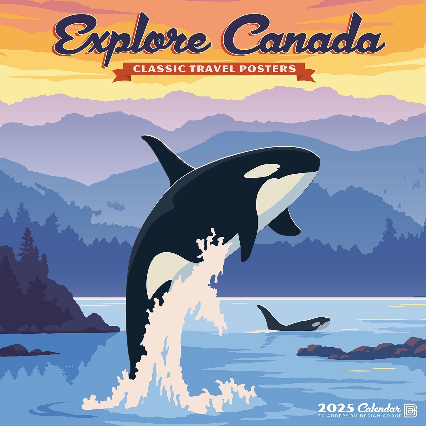 Explore Canada (ADG) 2025 Wall Calendar