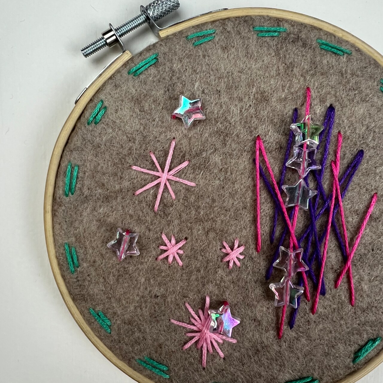 Kids Club: Abstract Embroidery
