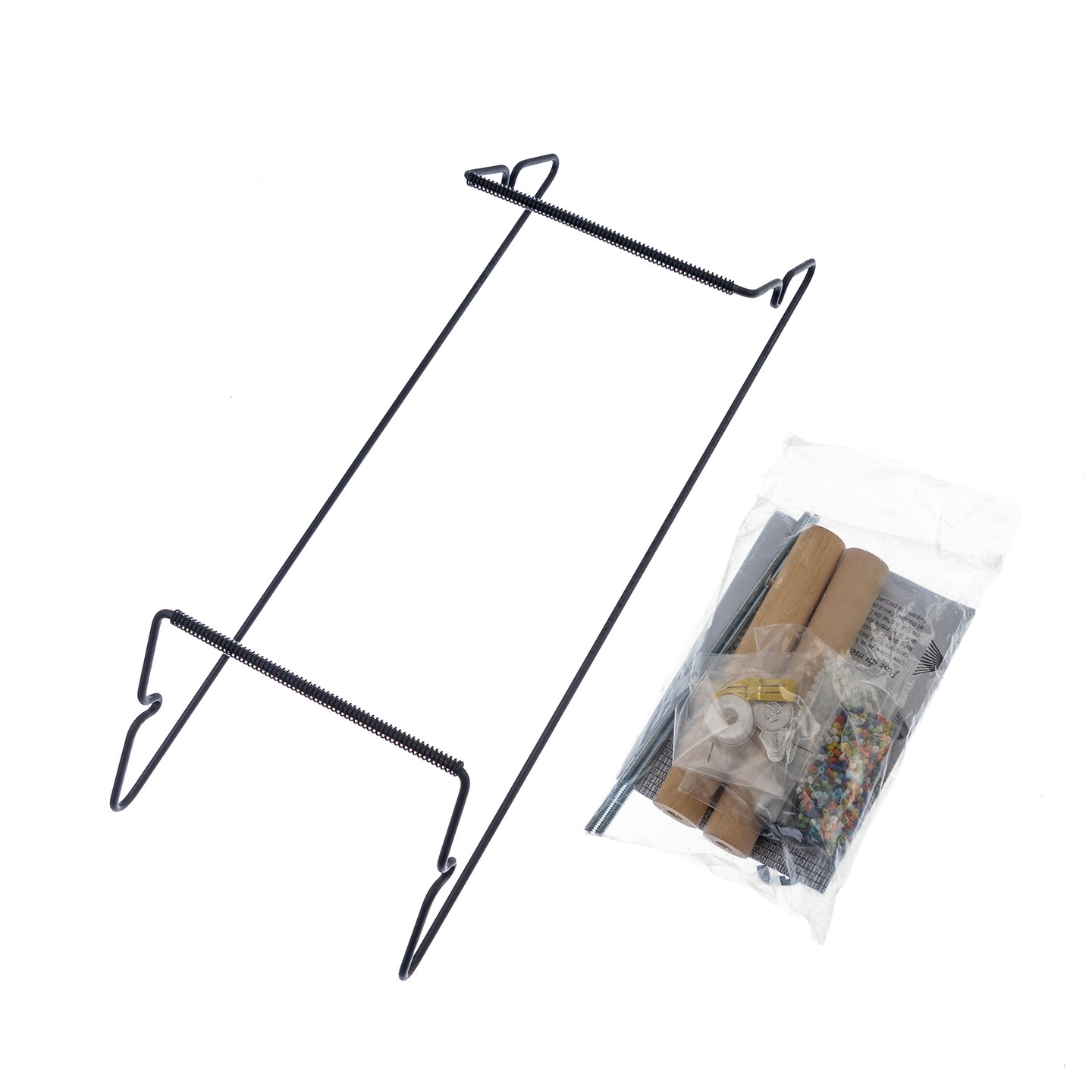 John Bead Metal Bead Loom Kit with Seed Beads &#x26; Tools
