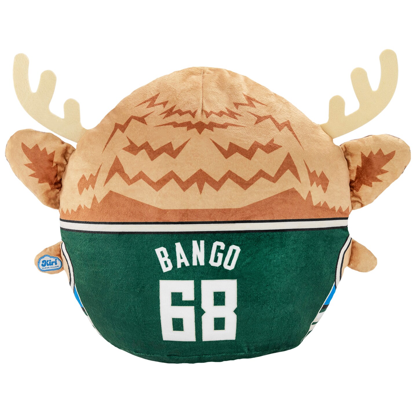 Sleep Squad Milwaukee Bucks Bango 12&#x22; Mascot Kiri Cloud Plushie