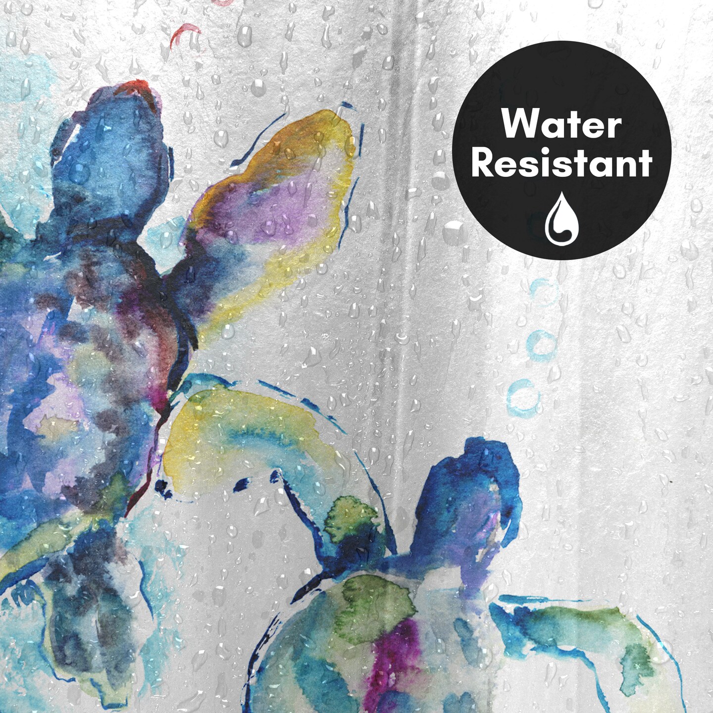 Baby Sea Turtles 3 by Suren Nersisyan Shower Curtain 71" x 74"