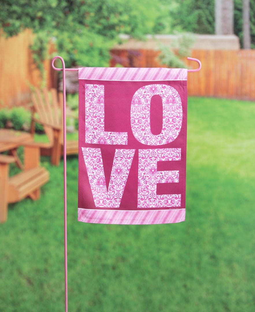 Love Valentine Garden Flag 2 Sided
