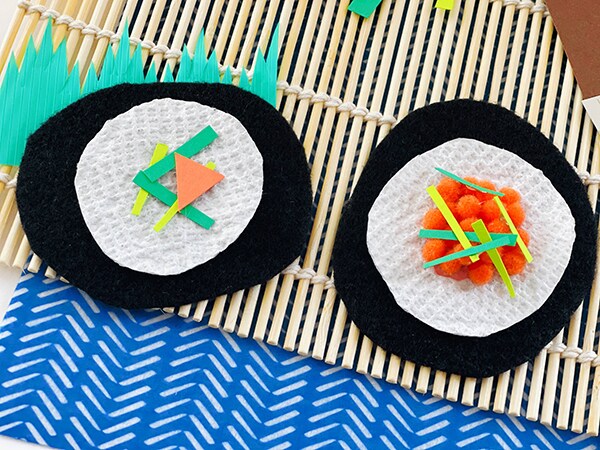 Pretend Sushi - DIY Kids Craft Activity image 3