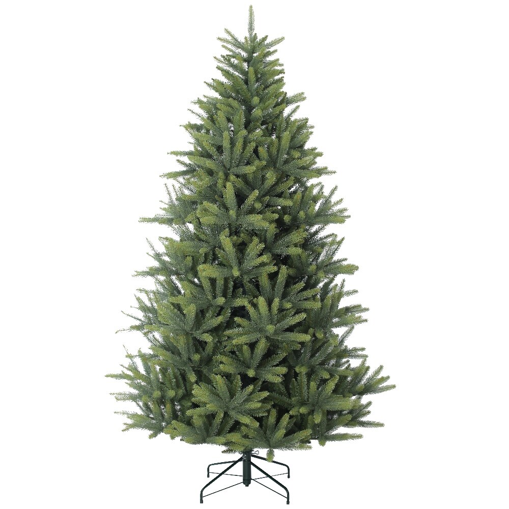 7.5ft. Valley Spruce Artificial Christmas Tree - Color+Clear LED - Holiday Tree