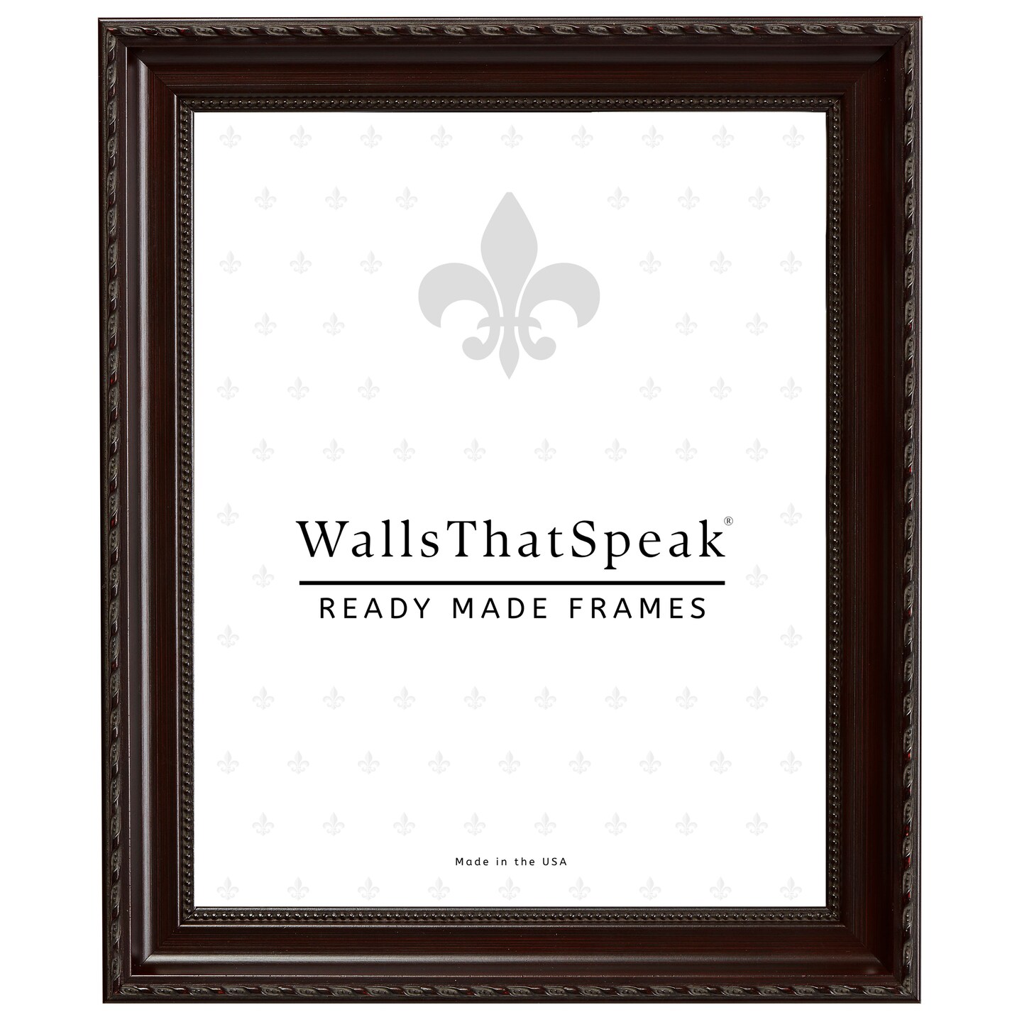 17x21 Picture Frame, Annesbury 1.125 Inch Wood Moulding, Wall Display Frame for Art, Posters, or Photos by wallsthatspeak