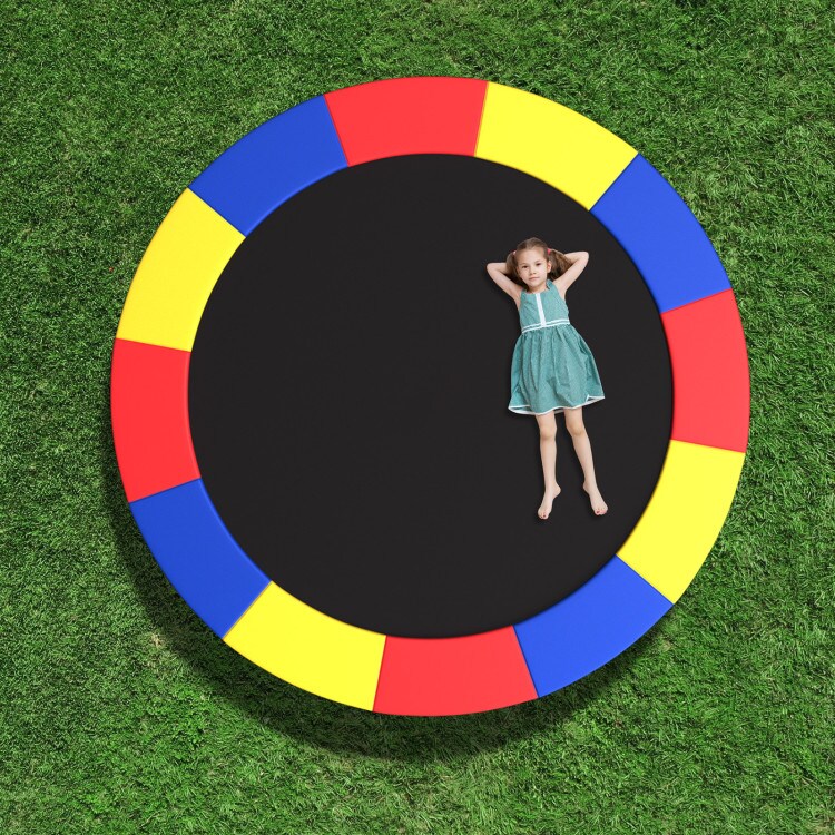 Trampoline Safety Pad Replacement with Thick Foam Spring Cover for Outdoor Trampolines
