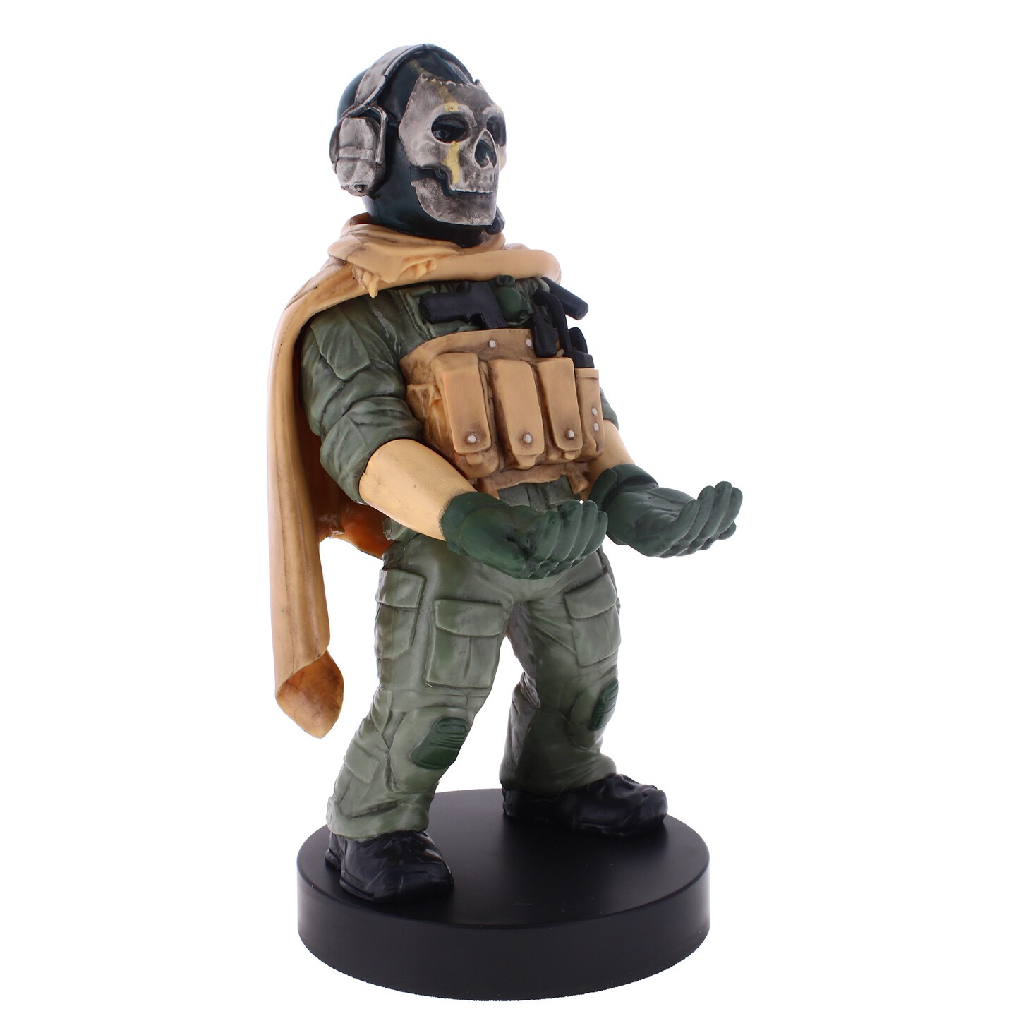 Exquisite Gaming: Call Of Duty: Ghost Warzone - Original Mobile Phone & Gaming Controller Holder, Device Stand, Cable Guys, COD Licensed Figure