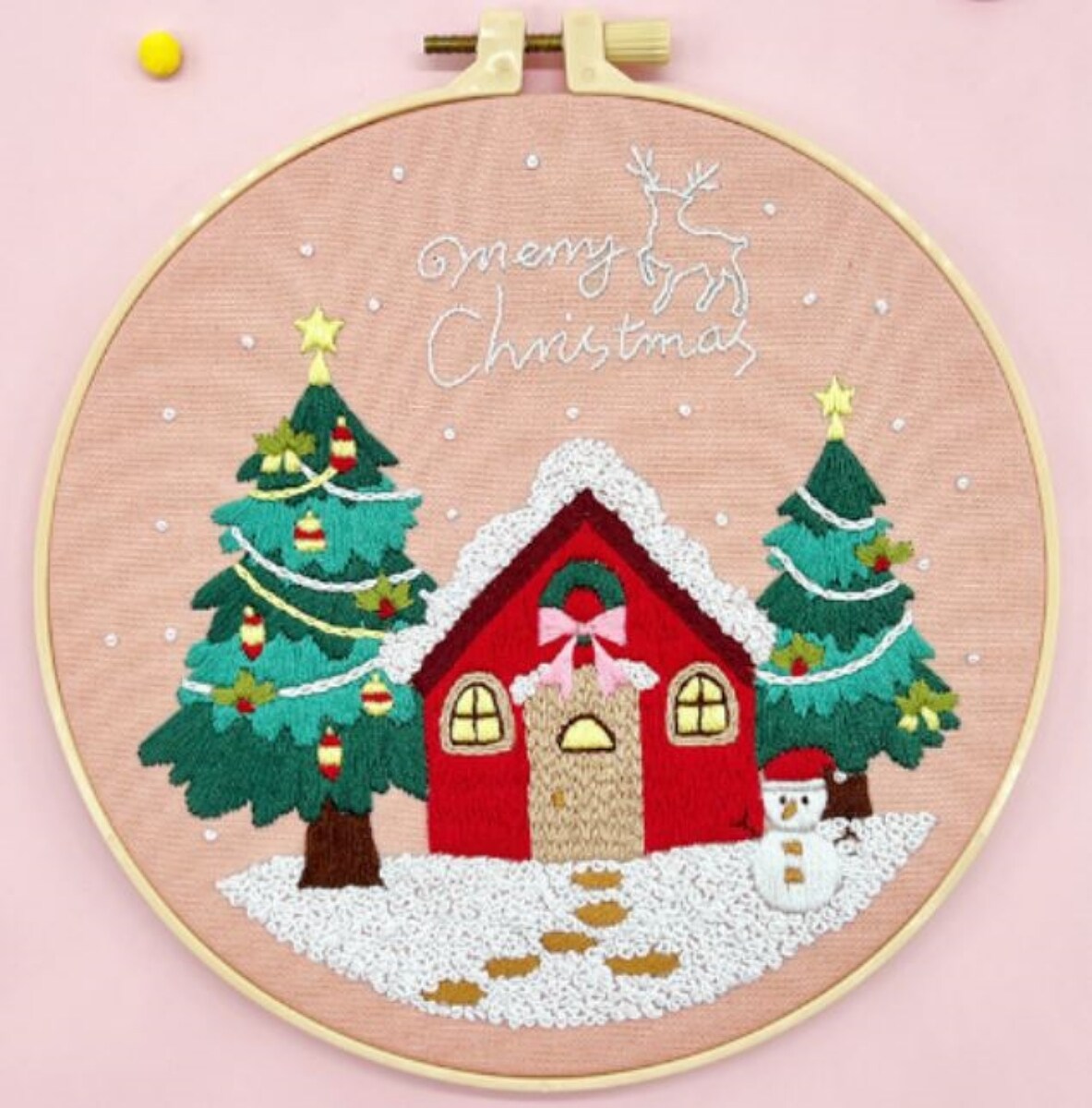 Cross Stitch Kits for Beginners Christmas Night