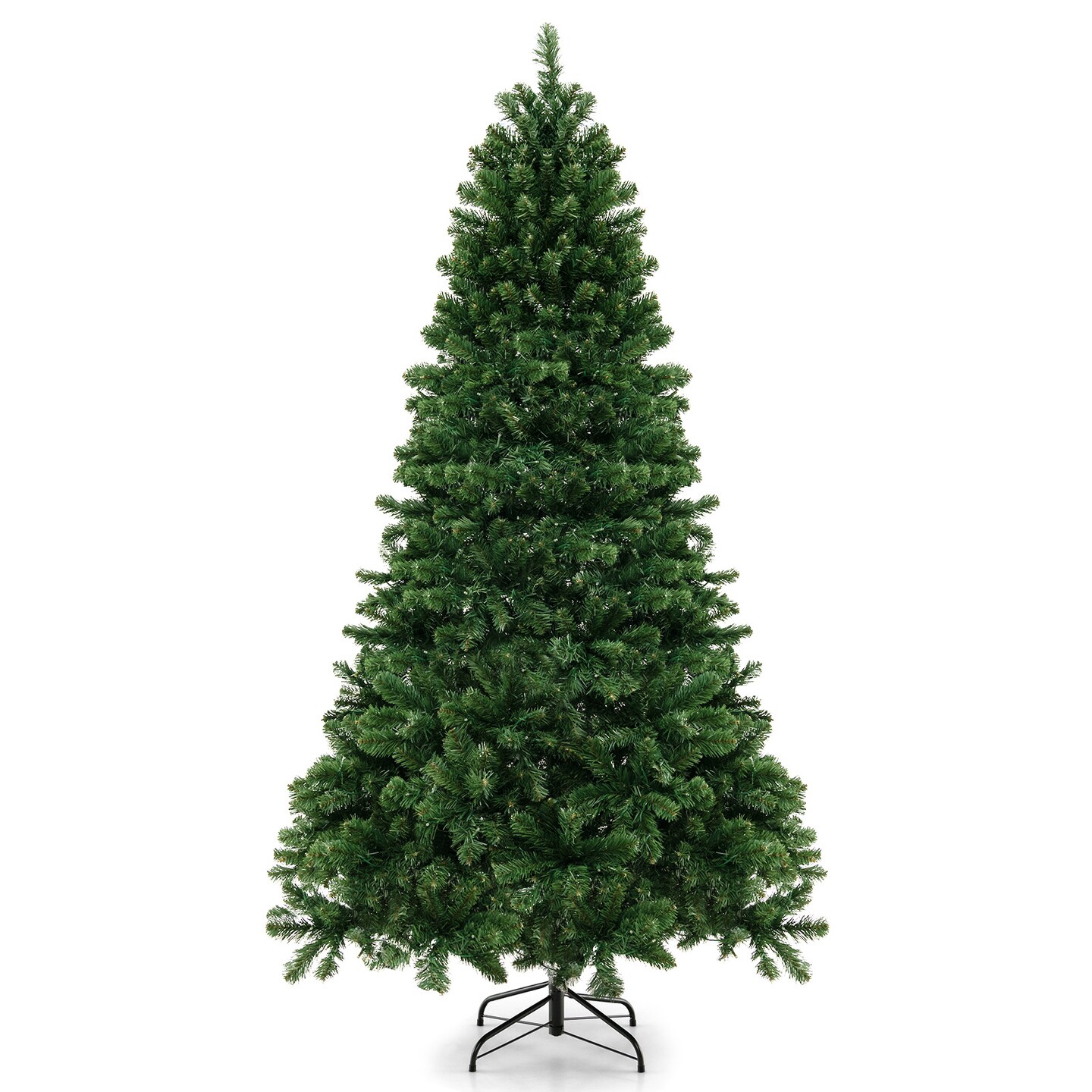 Artificial Christmas Tree with Hinged PVC Branches and LEDs