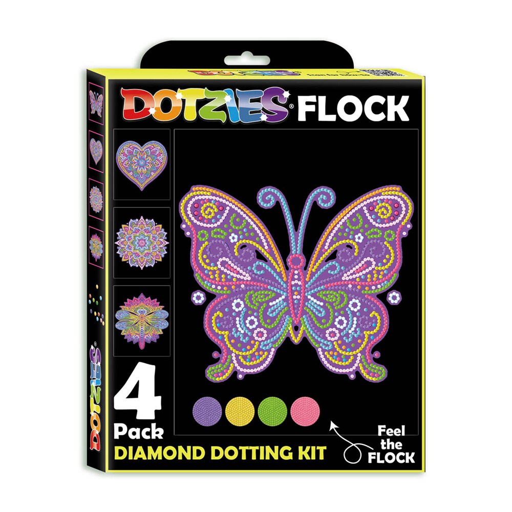 Diamond Dotz Neon Mandalas Diamond Painting Artwork Kit