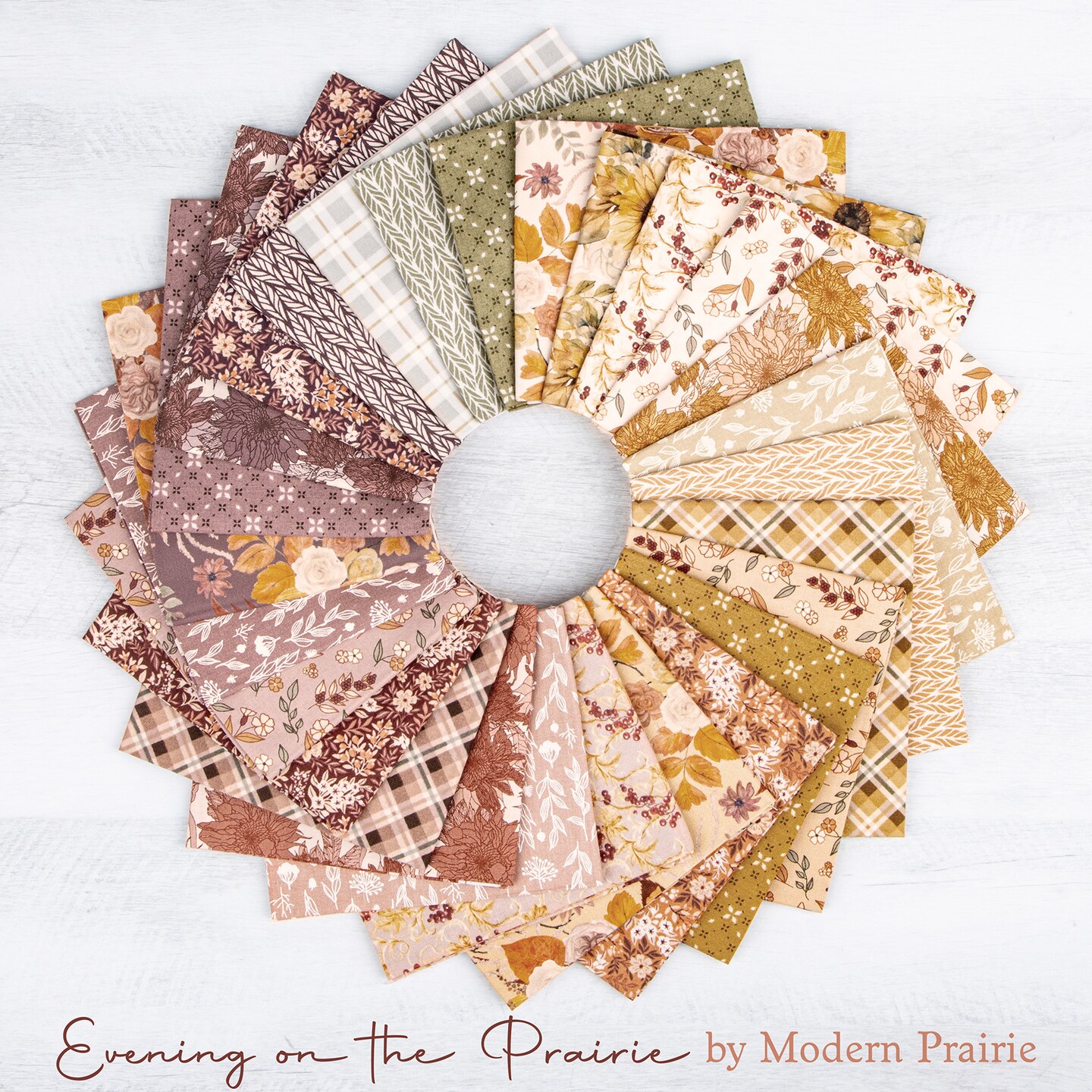Home Decor Cottage Core Apron Panel in Sienna (hd16754-sienna) | Evening on the Prairie | Modern Prairie | Riley Blake