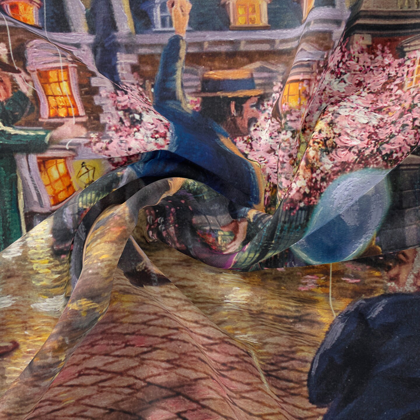 DAVID TEXTILES MARY POPPINS RETURNS PANEL 15 YD BOLT