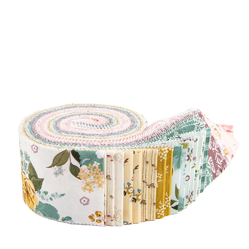 Renew 2.5" Strip Roll (Jelly Roll / Rolie Polie) by Sandy Gervais for Riley Blake (RP-17280-40)
