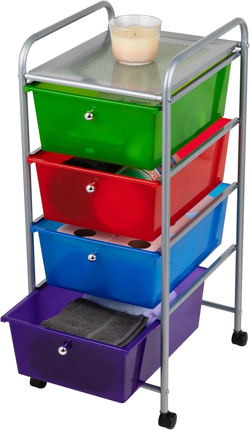 Rolling Cart with Drawers