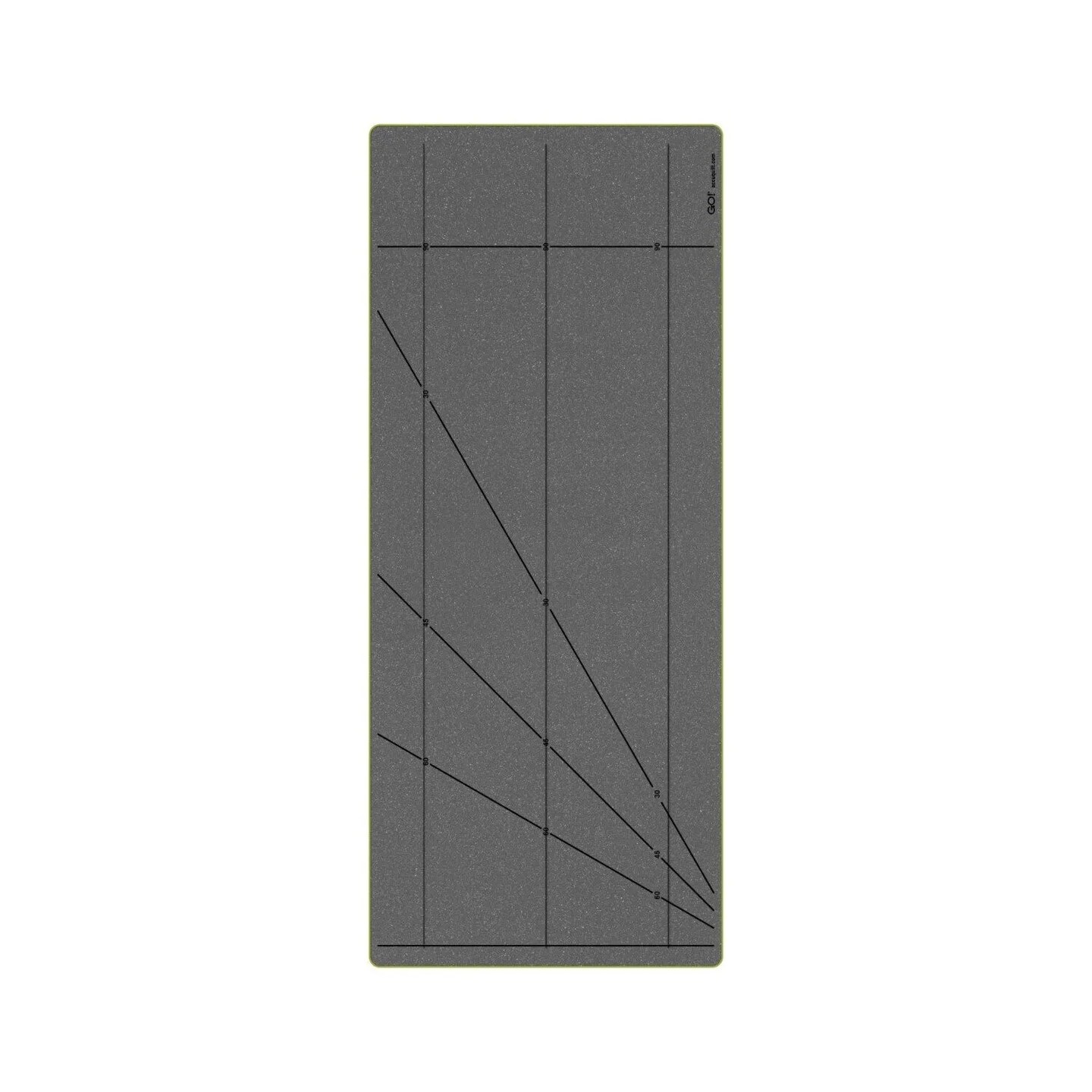 GO! Strip Cutter-3 1/2&#x22; (3&#x22; Finished) 2 Strips with Angled Guidelines Die