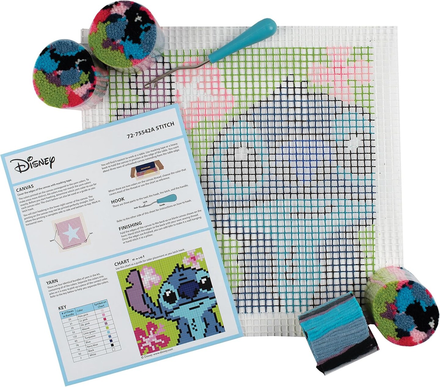 Lilo and Stitch Latch Hook Kit