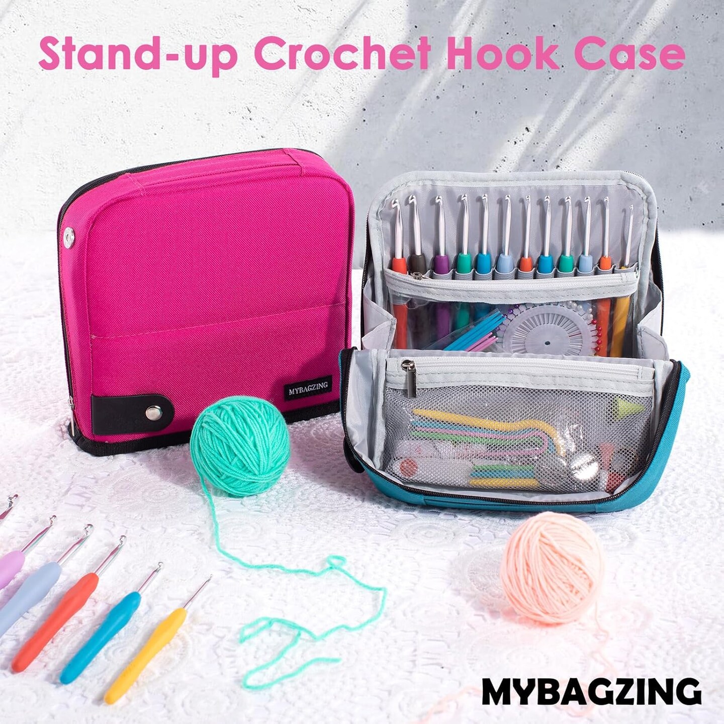 Crochet Hook Organizer Case