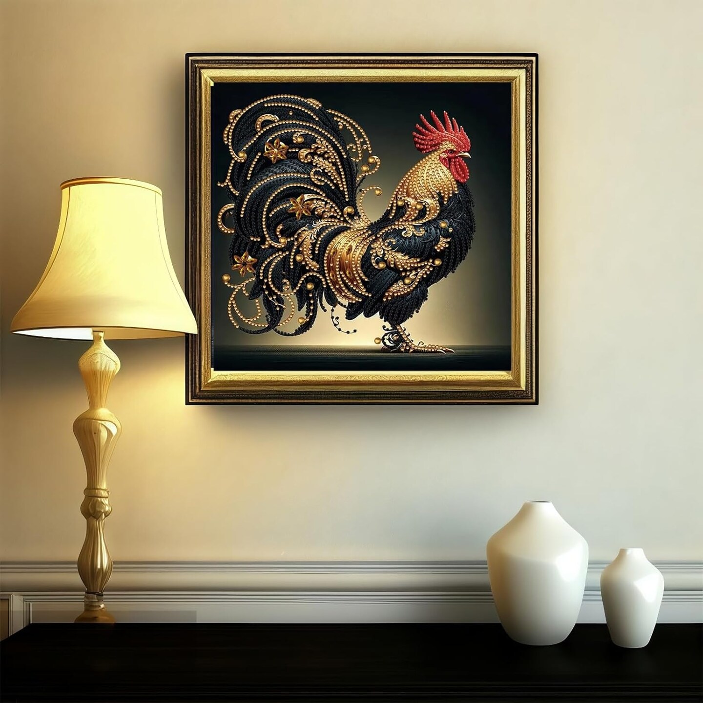 5D Diamond Painting Kits for Adults (JK737-1) 13.7 x 13.7 x 0.1 inches