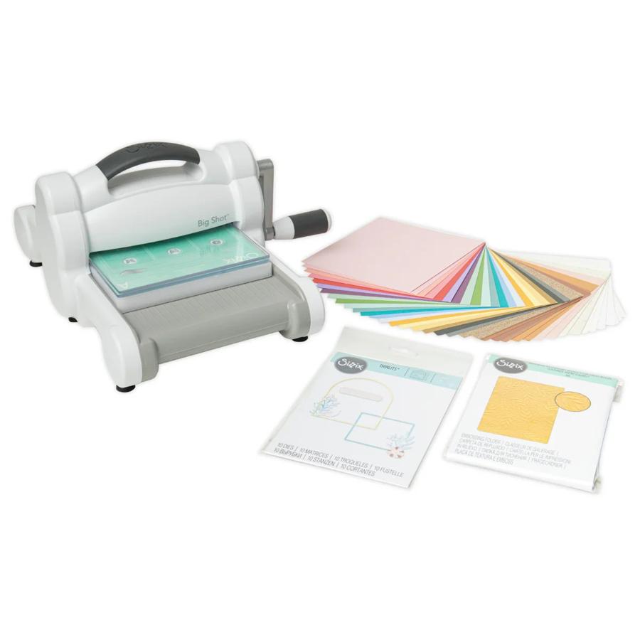 Big Shot Die Cut &#x26; Emboss Machine Starter Kit Bundle with Accessories