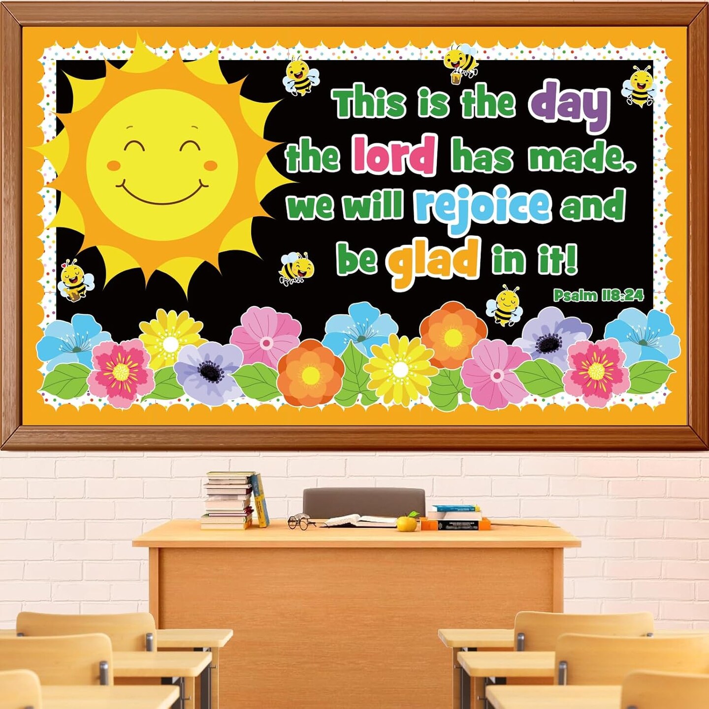 Religious Bulletin Board Decorations Set (Multi Color)
