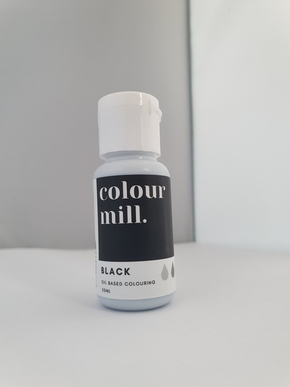 20ml Black Oil Based Colouring for Vibrant Buttercream Ganache Fondant Cake Batter and More
