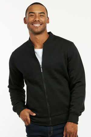 Men&#x27;s Fleece Bomber Jacket
