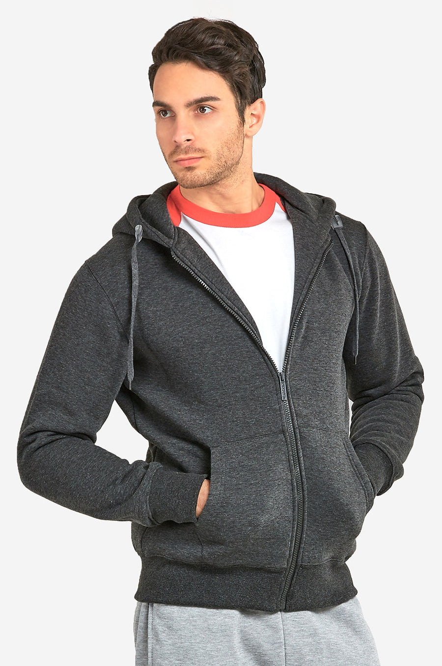 Men&#x27;s Sherpa Fleece Zipper Hoodie