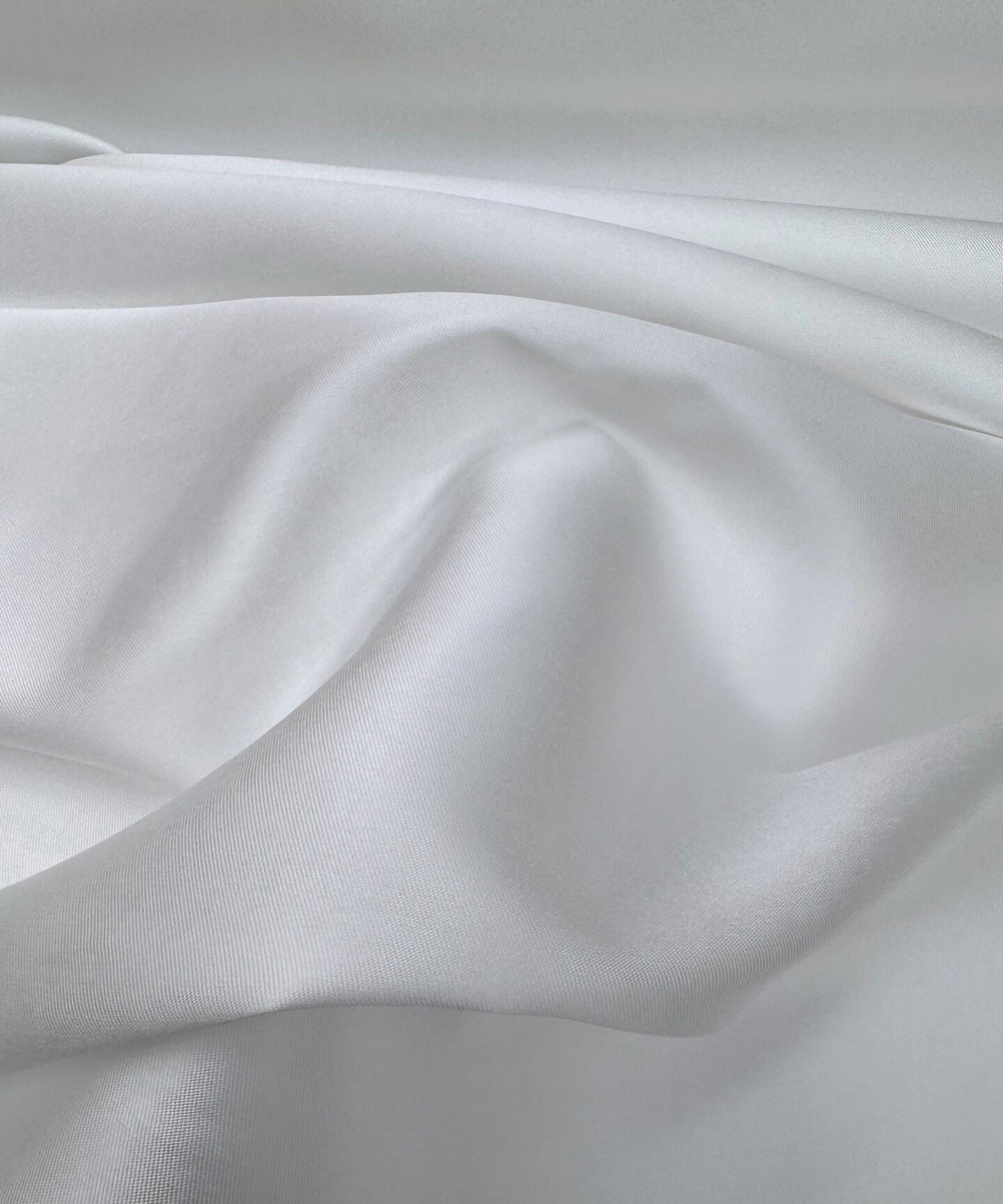 Mikado Satin Fabric by the Yard, 60" Wide Heavyweight Structured Satin for Bridal Gowns, Prom Dresses