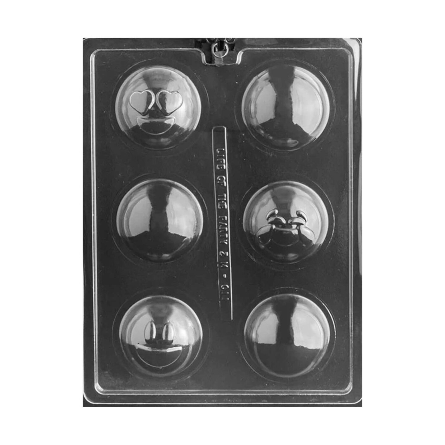 Emoji Cocoa Bomb or Bath Bomb Chocolate Mold