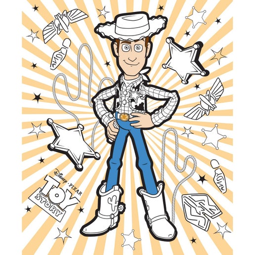 Disney&#xB7;Pixar Coloring Collection - Toy Story Color Me Panel - Multi